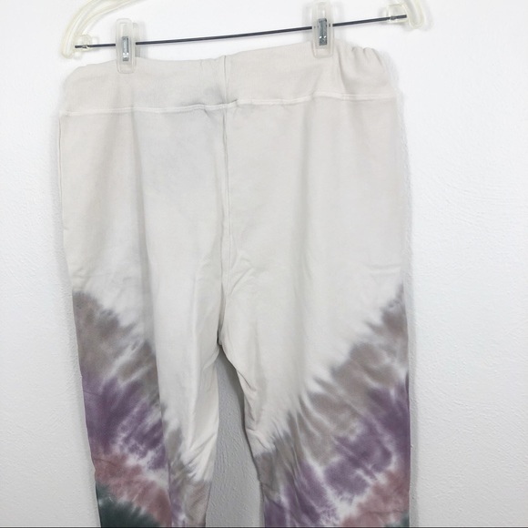Daydreamer Dusty Rose Tie Dye Sweatpants Joggers - Picture 10 of 11